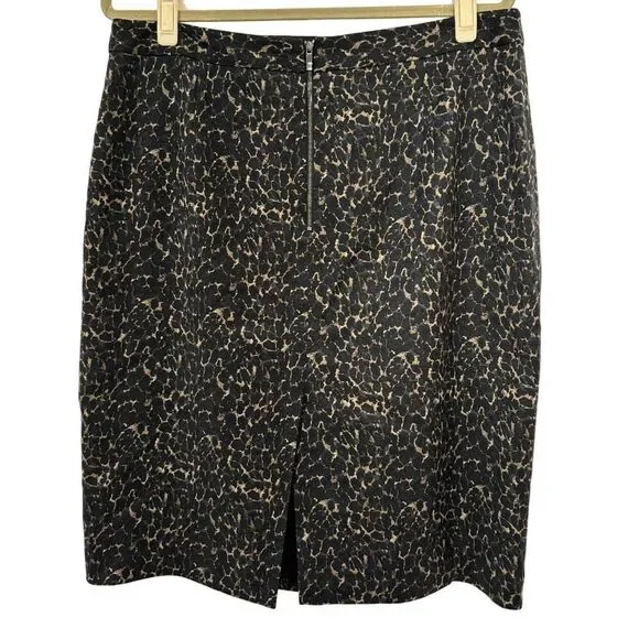 NWOT Elie Tahari Animal Print Skirt Size 16 - Picture 2 of 3